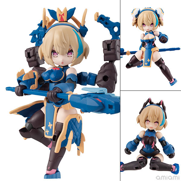 MegaHouse Desktop Army N-202d Titania Seiryuu (ver1.1) Posable Figure