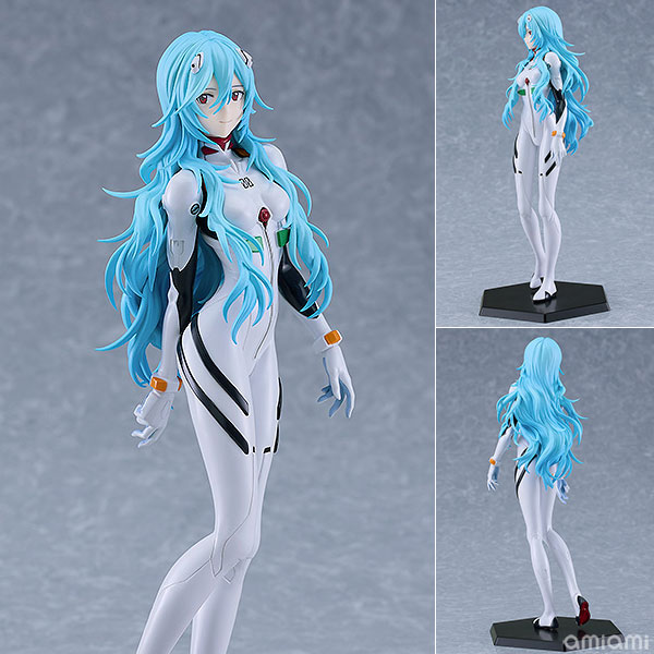 Max Factory PLAMAX Evangelion: 3.0+1.0 Thrice Upon a Time Rei Ayanami Long Hair Ver. Plastic Model