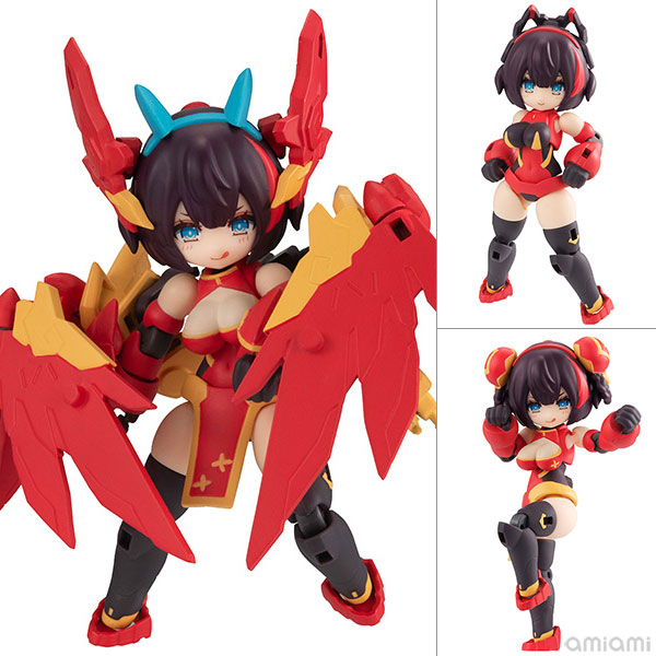 MegaHouse Desktop Army N-202d Titania Suzaku Posable Figure w/First Press Limited Bonus 圖片 1