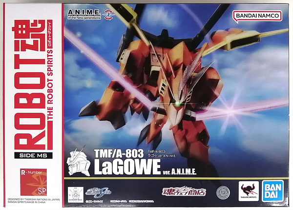 BANDAI SPIRITS Robot Spirits -SIDE MS- Mobile Suit Gundam SEED TMF/A-803 LaGOWE ver. A.N.I.M.E. (Tamashii Web Shoten Exclusive)