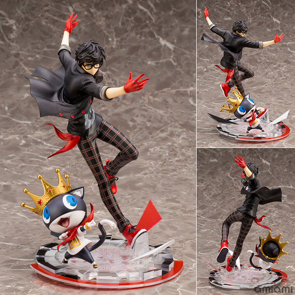 Kotobukiya ARTFX J Persona 5: Dancing in Starlight Protagonist & Morgana 1/8 Complete Figure image 1