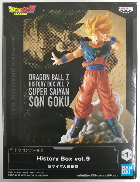 BANDAI SPIRITS Dragon Ball Z History Box vol.9 Super Saiyan Son Goku (Game-prize)
