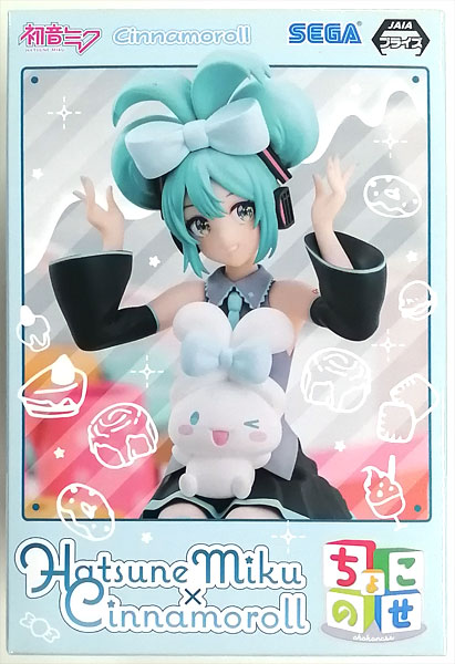 SEGA Hatsune Miku Series Chokonose Premium Figure "Hatsune Miku x Cinnamoroll" (Game-prize) รูปภาพ 1