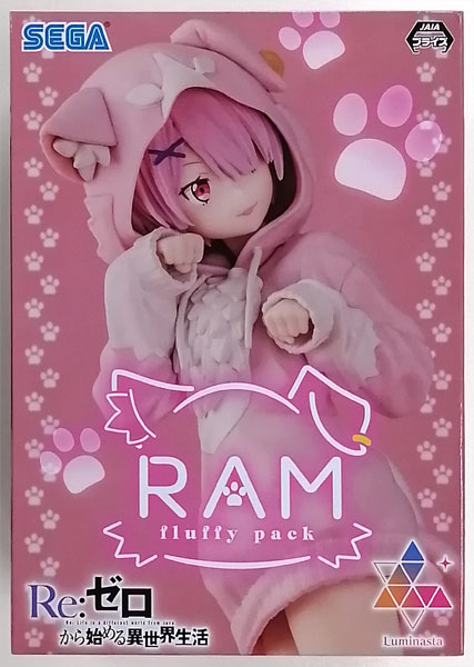 SEGA Re:ZERO -Starting Life in Another World- Luminasta "Ram" -MofuMofu Pack- (Game-prize)