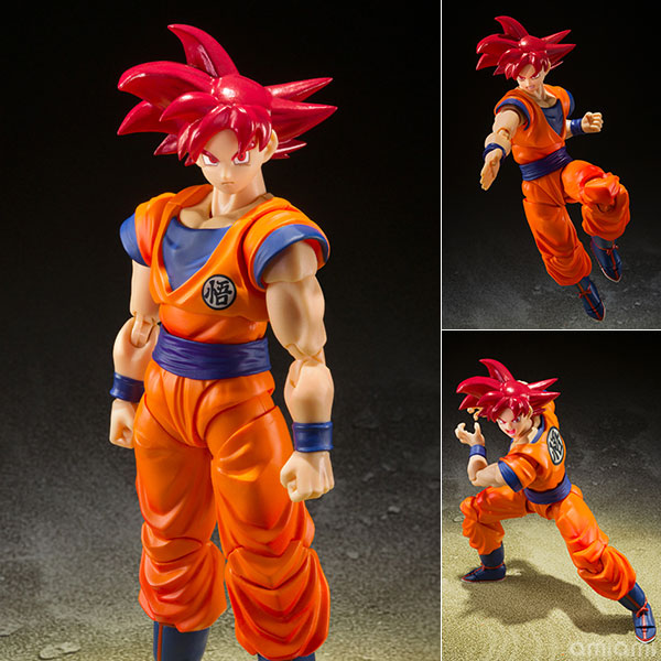 BANDAI SPIRITS S.H.Figuarts Super Saiyan God Son Goku -The Saiyan God of Righteousness- "Dragon Ball Super" hình ảnh 1