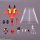 BANDAI SPIRITS TINY SESSION VF-19 Kai Fire Valkyrie with Nekki Basara "Macross 7" gambar 12