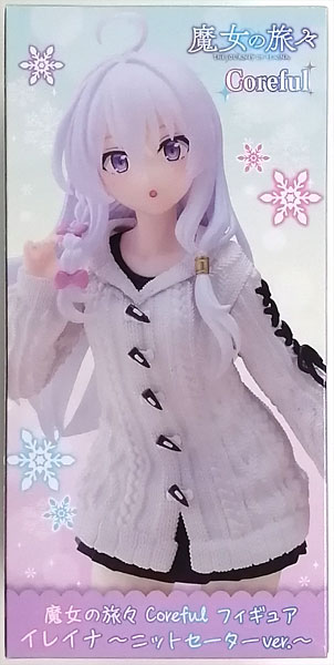 Taito Wandering Witch: The Journey of Elaina Coreful Figure Elaina -Knit Sweater ver.- (Game-prize)