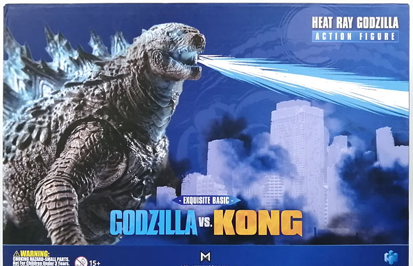 Hiya Toys EXQUISITE BASIC Godzilla vs Kong Godzilla Action Figure รูปภาพ 1