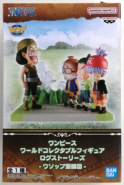 BANDAI SPIRITS ONE PIECE World Collectable Figure Log Stories -Usopp Pirates- (Game-prize)