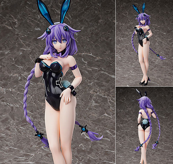 FREEing Hyperdimension Neptunia Purple Heart: Bare Leg Bunny Ver. 1/4 Complete Figure