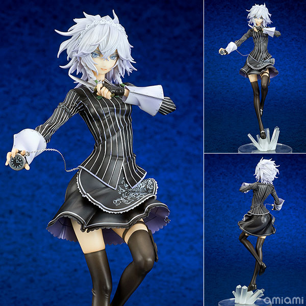 ques Q Touhou Project Sakuya Izayoi Koumajou Densetsu Ver. 1/8 Complete Figure รูปภาพ 1