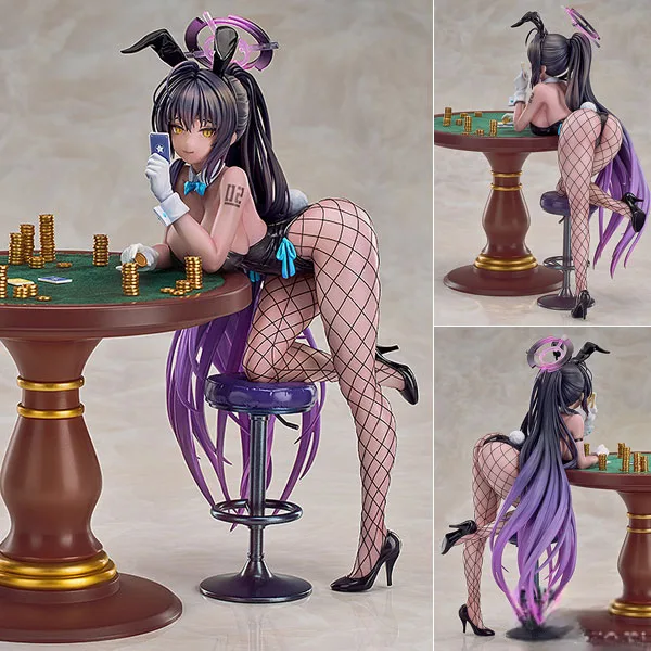 Good Smile Arts Shanghai Blue Archive Karin Kakudate (Bunny Girl) Game Playing Ver. 1/7 Complete Figure image 1