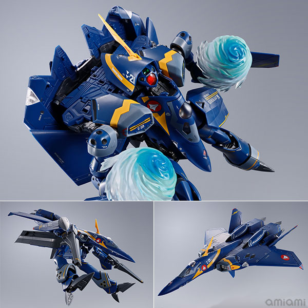 BANDAI SPIRITS DX Chogokin YF-21 (Guld Goa Bowman Custom) "Macross Plus" Bild 1