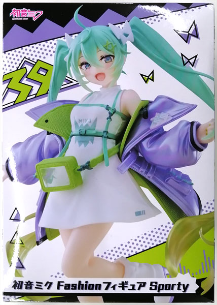 Taito Hatsune Miku Fashion Figure Sporty (Game-prize) 图片 1