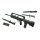 Tomytec LittleArmory [LA057] FA-MAS F1 Type 1/12 Plastic Model รูปภาพ 2