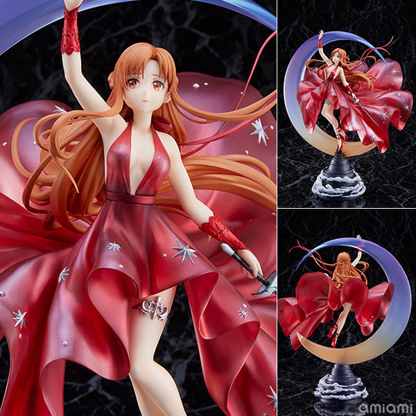 eStream [Bonus] Sword Art Online Asuna -Crystal Dress Ver.- 1/7 Complete Figure (SHIBUYA SCRAMBLE FIGURE Online Store, Amazon Exclusive)
