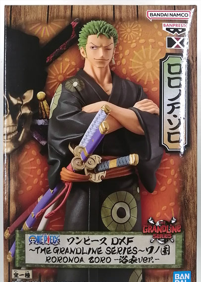 BANDAI SPIRITS ONE PIECE DXF -THE GRANDLINE SERIES- Wano Country RORONOA ZORO -Yukata ver.- รูปภาพ 1