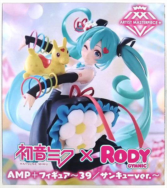 Taito Hatsune Miku x Rody AMP+ Figure -39/Thank You ver.-