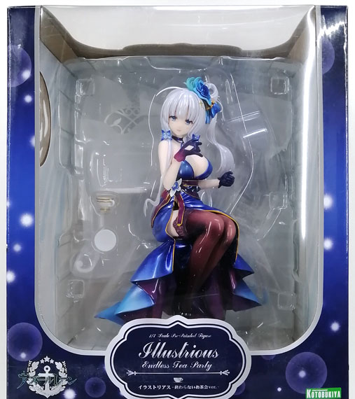 Kotobukiya Azur Lane Illustrious (Endless Tea Party ver.) 1/7 Complete Figure (Kotobukiya Shop Exclusive) hình ảnh 1