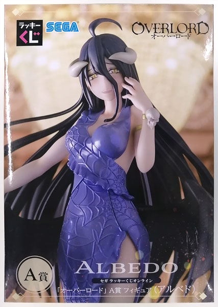 SEGA SEGA Lucky Kuji Online "Overlord" A Prize - Figure (Albedo) (Game-prize) image 1