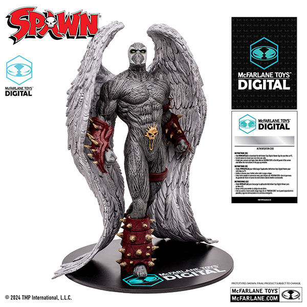 McFarlane Toys "Spawn" 12 Inch Posed Statue Spawn (Wings of Redemption)