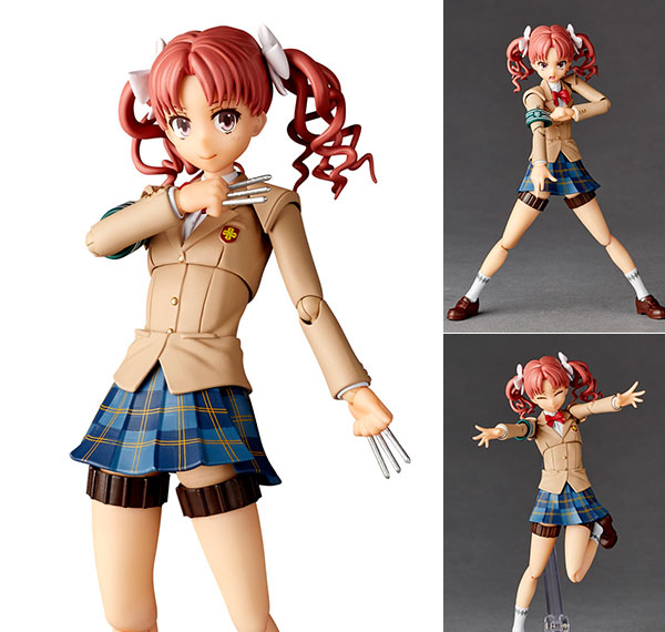 Kaiyodo Revoltech Amazing Yamaguchi Toaru Kagaku no Railgun T Kuroko Shirai Winter Clothes Ver. image 1