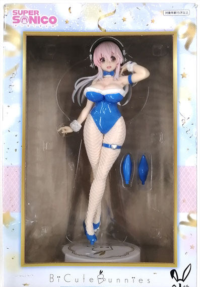 FURYU BICute Bunnies Figure SUPER SONICO -Blue Rabbit ver.-