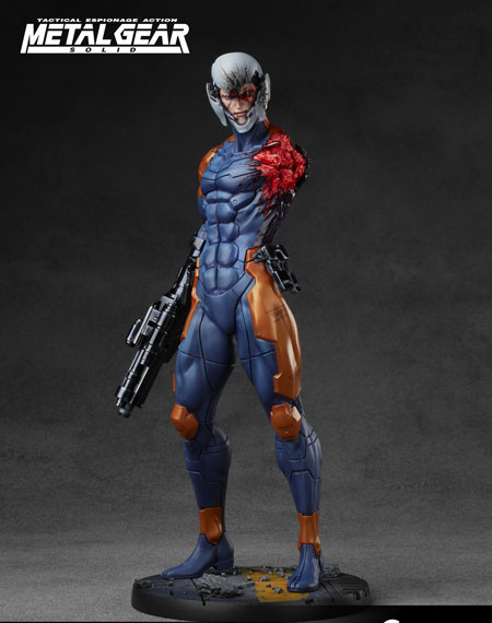Gecco METAL GEAR SOLID Cyborg Ninja -The Final Battle Edition- 1/6 Scale Statue Bild 1