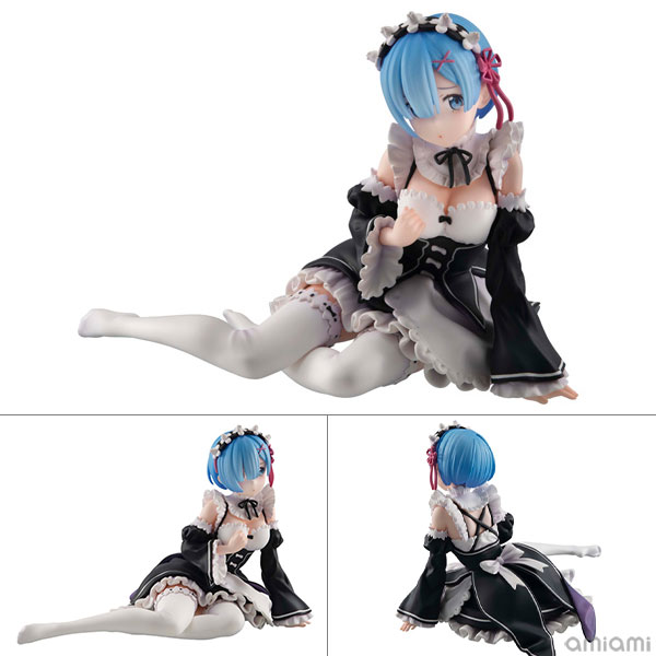 MegaHouse Melty Princess Re:ZERO -Starting Life in Another World- Palm Size Rem Complete Figure image 1
