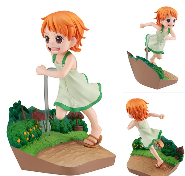 MegaHouse G.E.M. Series ONE PIECE Nami RUN!RUN!RUN! Complete Figure รูปภาพ 1