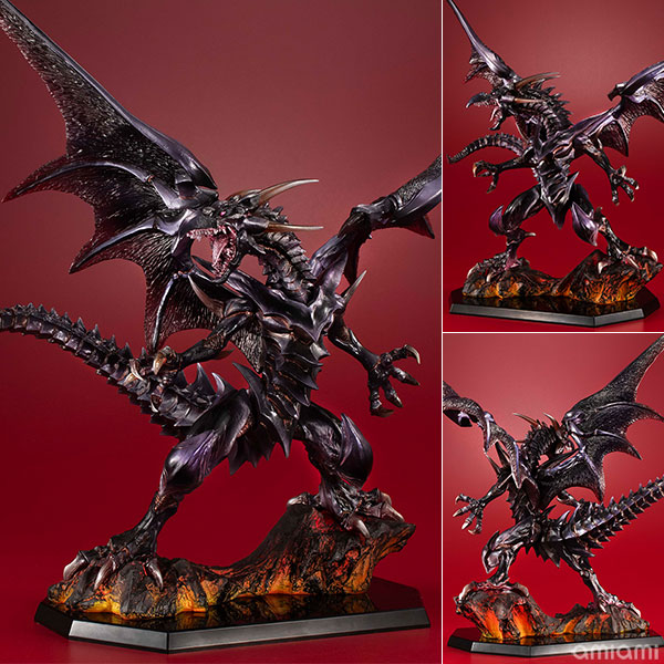 MegaHouse ART WORKS MONSTERS "Yu-Gi-Oh! Duel Monsters" Red-Eyes Black Dragon -Holographic Edition- Figure imagen 1