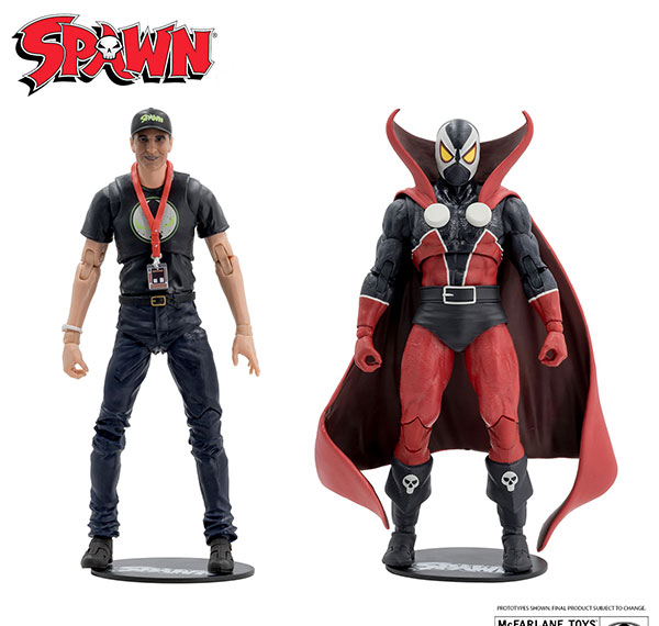 McFarlane Toys "Spawn" Action Figure 7 Inch Spawn & Todd McFarlane (30th Anniversary) 圖片 1