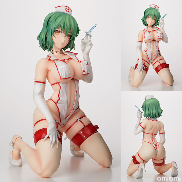 Hobby Stock Shinobi Master Senran Kagura: New Link 1/4 Hikage Sexy Nurse ver. Complete Figure 画像 1