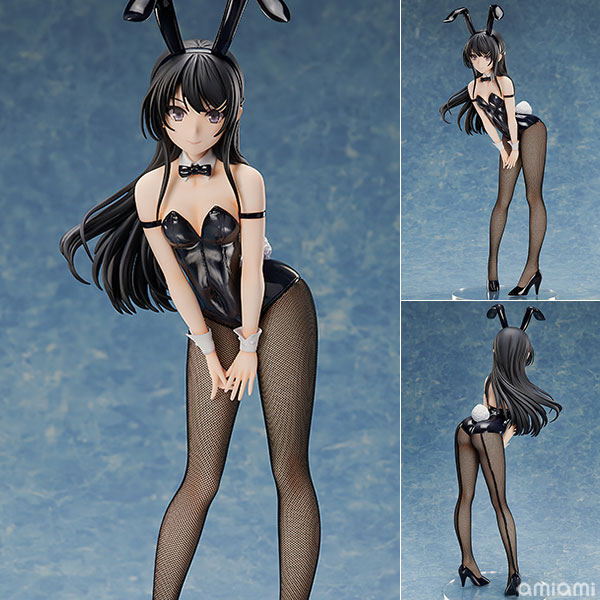 FREEing Rascal Does Not Dream of Bunny Girl Senpai Mai Sakurajima Bunny Ver. 1/4 Complete Figure
