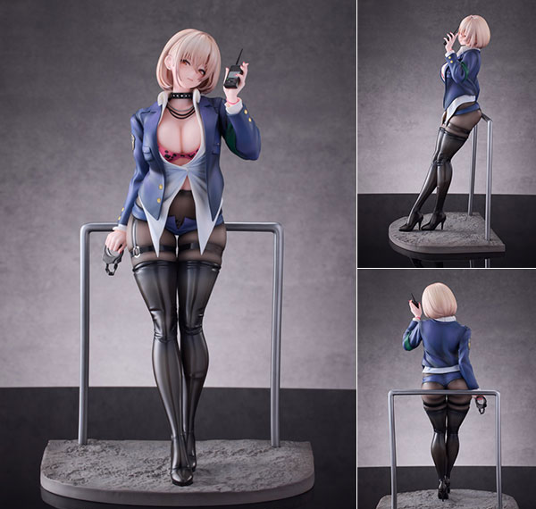 Hobby sakura Naughty Police Woman illustration by CheLA77 1/6 Complete Figure Bonus Inclusive Limited Edition Bild 1