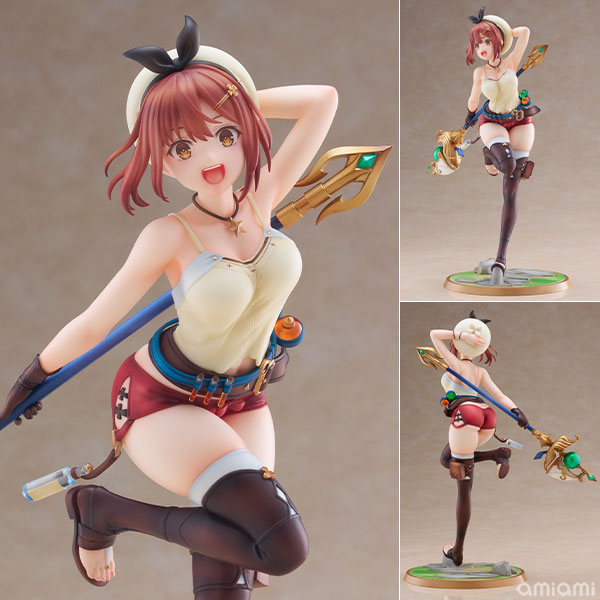 Claynel ライザのアトリエ ～常闇の女王と秘密の隠れ家～ ライザリン・シュタウト サマーアドベンチャー！Ver. 1/7 フィギュア 图片 1