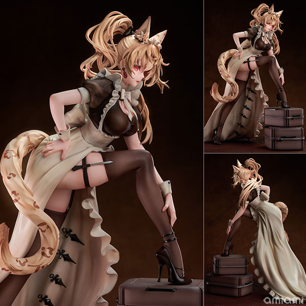 MAGI ARTS [특전] 배틀 메이드 이종족 표범고양이 마리아 1/7 완성품 피규어