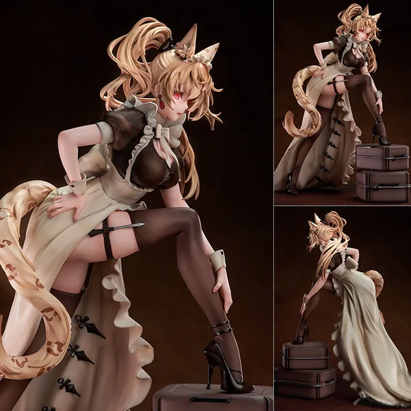MAGI ARTS 戦闘メイド異種族 豹猫のマリア 1/4 完成品フィギュア 画像 1
