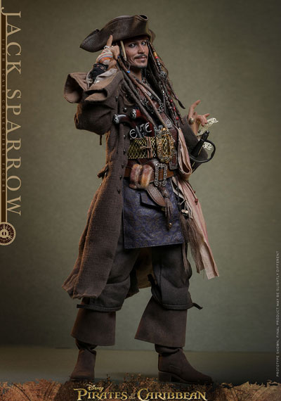 Hot Toys Japan Movie Masterpiece DX Pirates of the Caribbean: Dead men tell no tales Jack Sparrow (2.0 Edition)