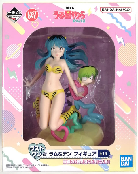 BANDAI SPIRITS Ichiban Kuji Urusei Yatsura Part2 Last One Prize - Lum & Ten Figure (Game-prize) imagen 1