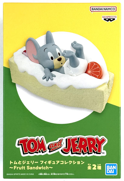 BANDAI SPIRITS Tom and Jerry Figure Collection -Fruit Sandwich- Tuffy (Game-prize) hình ảnh 1