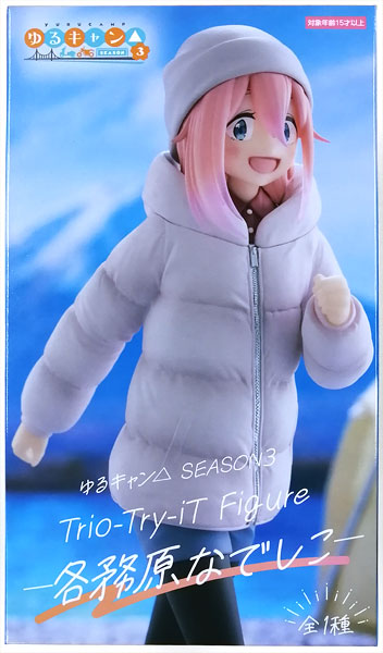 FURYU Yuru Camp SEASON3 Trio-Try-iT Figur -Nadeshiko Kagamihara- (Game-prize)