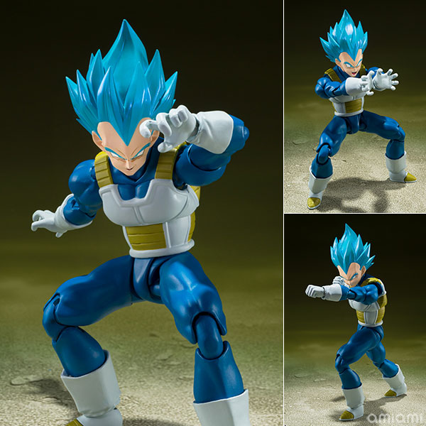 BANDAI SPIRITS S.H.Figuarts Super Saiyan God Super Saiyan Vegeta -Tsuranuki toosu Saiyan no Hokori- "Dragon Ball Super"