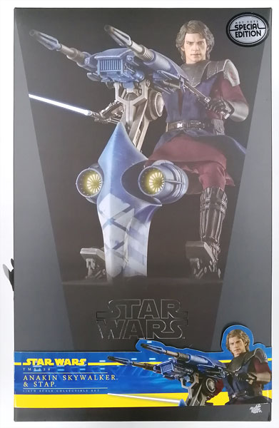 Hot Toys TV Masterpiece Star Wars: The Clone Wars 1/6 Scale Figure Anakin Skywalker &STAP [w/Bonus Accessory] (Toy Sapiens Exclusive) Bild 1