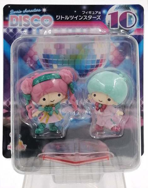 Sunny Side Up Happy Kuji Sanrio characters DISCO Figure Prize Little Twin Stars (Game-prize)