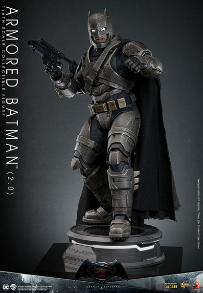 Hot Toys Movie Masterpiece DIECAST 1/6 Armored Batman 2.0 Ver.