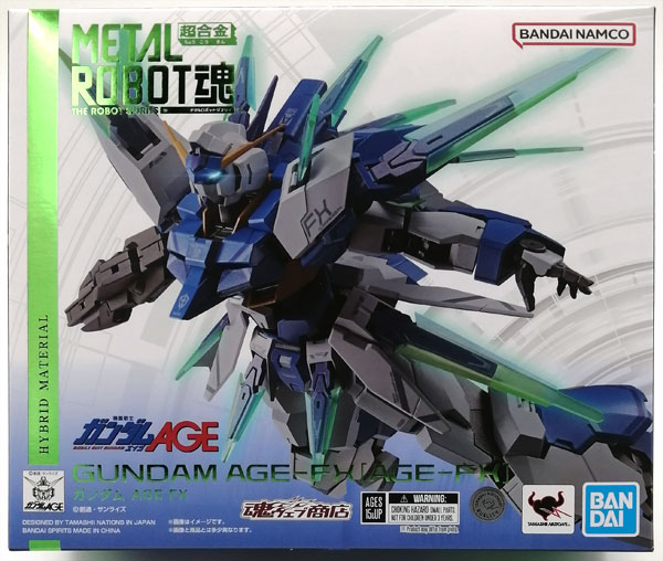 BANDAI SPIRITS Metal Robot Spirits -SIDE MS- Mobile Suit Gundam AGE Gundam AGE-FX (Tamashii Web Shoten Exclusive)