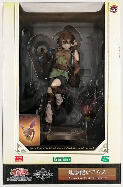 Kotobukiya [Bonus] Yu-Gi-Oh! Card Game Monster Figure Collection Aussa the Earth Charmer 1/7 Complete Figure (Kotobukiya Shop Exclusive) Bild 1