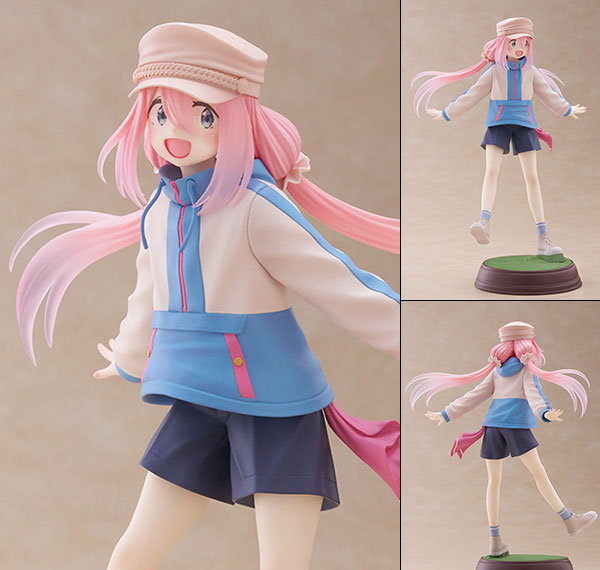 FURYU TENITOL Yuru Camp SEASON3 Nadeshiko Kagamihara Complete Figure รูปภาพ 1