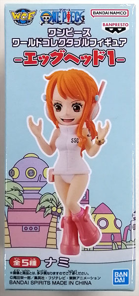 BANDAI SPIRITS ONE PIECE World Collectable Figure -Egg Head 1- Nami (Game-prize)